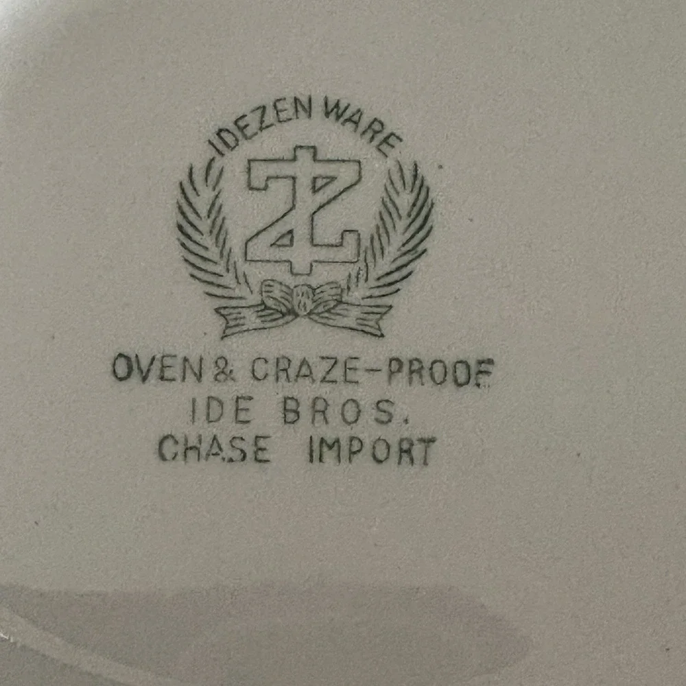 Vintage Japan Idezenware Vegetable SALAD BOWL 10